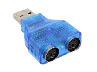  USB to 2*PS/2 (No trademark)